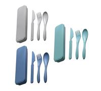 Coffret À Couverts 3 Pièces, Set De Voyage, Fourchettes En Plastique
