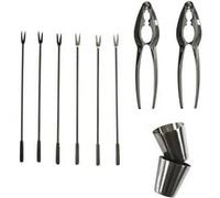 AltoBuy Coffret à crustacés 10 pièces en Acier Inoxydable