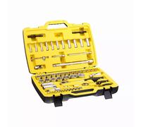 Coffret à douilles 1/4 et 1/2" STANLEY - Jeu de 81 pièces - FMMT82826-1"