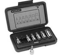 STANLEY 1-89-099 Coffret À Douilles 6 Pans 1/2" - Profil Maxidrive - Conforme Aux Normes Is2725 Et Din 3124 - Livré Avec Mallette De Transport - Jeu De 7 Pièces