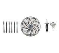 Coffret à Huître "9 pièces" 23cm Gris Gris G