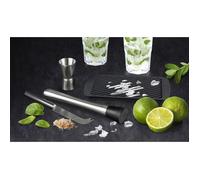 Coffret à Mojitos - Cook Concept - 4 Accessoires - Noir Et Argent