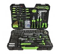Coffret à outils 302 pièces avec douilles hexagonales 1/4" et 1/2" finition zing