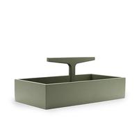 Coffret à Outils Bas de La Collection Ro, Chêne/ Vert