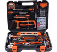Coffret à Outils Ensemble avec Cliquet Set Embouts Douilles 180 pièces CrV