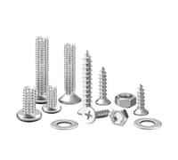 Coffret À Outils For Bricoleur, Assortiment De Vis Autotaraudeuses M2, M3, M4, M5 Et M6 - Collection D'écrous, De Capuchons Et De Rondelles(13 types-E-292Pcs)