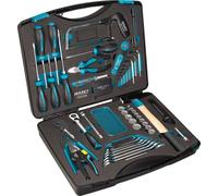 Coffret à outils HAZET, avec assortiment, 56 pièces, profil carré, profil à fente, etc.