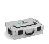 Coffret à outils L-BOXX 136 gris personnalisable | Boîte de rangement outils vide en plastique robuste | Organisateur d'outils empilable et modulaire