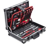 Coffret à outils MEISTER de 131 pièces en aluminium