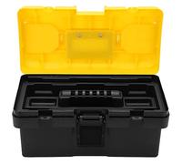 Coffret à Outils Multifonction Avec Poignée Antidérapante, Plastique ABS Léger - Résistant Aux Chocs, Charnière Renforcée, Idéal Pour Stockage Quotidien