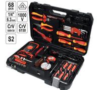 Coffret À Outils Pour Électricien YATO 68 Pièces Tournevis