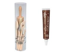 Coffret à pâtisserie pour enfants + 1 Stylo chocolat Multicolore