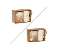 Coffret thé 40cl Sangam n°1 coeur Terracotta