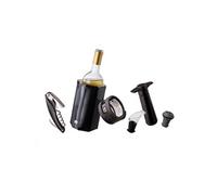 Coffret à Vin Serve Noir Acier
