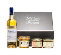 Coffret Abadia - Sélection Foie Gras & Délices du Sud-Ouest - Relais Gourmet | Artisanal Français | Sans Conservateurs, Additifs ni Colorants | Cadeau Gastronomique & Fêtes