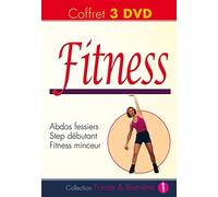 Coffret Fitness : Abdos Fessiers + Step Débutant + Fitness Minceur - Pack