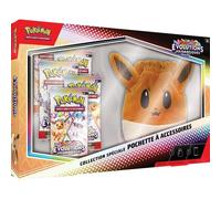 Pokémon – Coffret accessoires Évolutions Prismatiques – Pochette Écarlate et Violet (5 boosters)