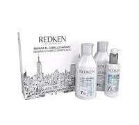 Coffret ACIDIC BONDING CONCENTRATE avec shampooing 300 ml, après-shampooing 300 ml et sérum 24/7 jour et nuit 100 ml