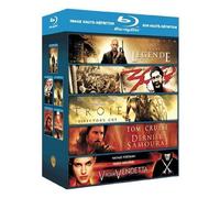 Coffret Action - 5 films : 300 , Troie ...