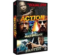 Coffret Action : The Equalizer / L'attaque du métro / Faster – DVD
