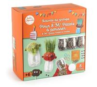 Coffret activité - Monsieur Patate - Kit de jardinage ludique - Orange - 6-10 ans - Stimule imagination