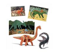 Kit créatif Djeco Le monde des dinosaures Multicolore E