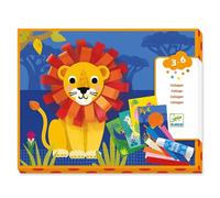 Coffret activités de collage pour enfant Avec des bouclettes