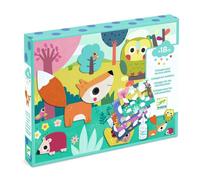 Djeco Coffret Mes Premiers Collages pour les tout-petits Vert