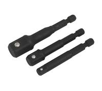 Coffret Adaptateur Pour Douilles à Chocs 3 Pièces Sealey AK5521 Neuf