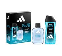 Coffret adidas Ice Dive : EDT 100 ml et gel douche 250 ml