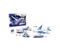 Coffret aéroport - MGM - Planes - Bleu - Enfant - 3 ans et plus - Plastique