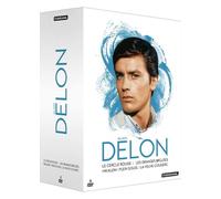 Coffret Alain Delon : Le Cercle Rouge + Les Granges Brûlées + Mr. Klein + Plein Soleil + La Veuve Couderc - Pack