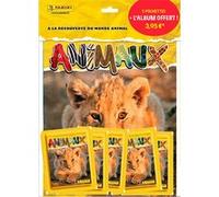 Coffret album Panini Animaux 5 pochettes Multicolore G