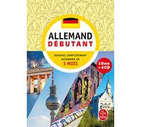 Coffret allemand débutant livre + 4 CD