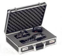 COFFRET ALUMINIUM SORI AVEC MOUSSE PRÉ-DÉCOUPÉE 355X325X135- 425805