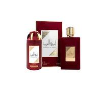 Coffret AMEERAT AL ARAB Eau de Parfum 100ml et Déodorant 250ml Fragrance Arabian Pour Les Femmes