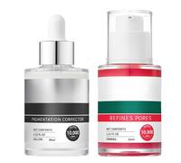 Coffret Ampoules Rajeunissantes et Raffermissantes, Sérum Raffermissant Anti-Rides, Régénération Éclat, Amélioration du Grain de Peau, Soin Hydratant