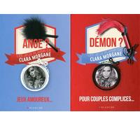 Coffret anges ou démons Clara Morgane Coffret avec 1 mini-fouet et 1 plumeau - Collectif - Blanche Eds - Boîte ou accessoire - Guide