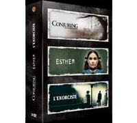 Coffret Angoisse Conjuring : les dossiers Warren, L'exorciste, Esther DVD E