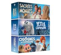 Coffret Animation : Sacrées momies + Yéti & Compagnie + Cigognes et Compagnie – DVD – Warner Bros.