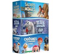 Coffret Animation : Sacrées momies + Yéti & Compagnie + Cigognes et Compagnie [DVD]