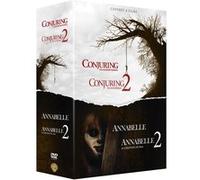 Coffret Annabelle 1 et 2 Conjuring 1 et 2 DVD E