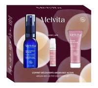 Coffret Anti-Âge - Melvita - Routine Complète - Eau Florale De Rose 50ml - Sérum Éclat 7,5ml - Crème Lift 15ml Multicolore