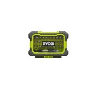 Coffret antichoc 32 embouts de vissage RYOBI - porte-embouts à fixation rapide - RAK32MSD