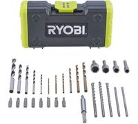 Coffret antichocs - RYOBI - 30 accessoires pour Perçage/Vissage/Boulonnage
