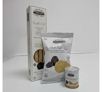 Coffret Apéritif Gourmet à la Truffe Noire | Chips Rustiques, Gressins Artisanaux & Cacahuètes Salées au Truffe Noire | Snack Italien Haut de Gamme - Made in Italy
