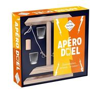 COFFRET Apéro Duel 1 support jeu bois + 2 verres a shot - Collectif - Hachette Pratique - Coffret - Jeux livres objets