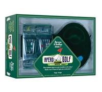Apéro Golf, Tentez Un Hole In One Et Trinquez ! - Coffret Avec 1 Green, 2 Clubs De Gilf, 2 Billes, 6 Verres, 1 Drapeau Et 1 Livre De Recettes