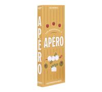 Coffret Apéro "Livre" 32cm Jaune
