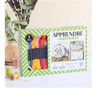 Coffret Apprendre La Broderie - Apprenez Les Bases De La Broderie Et Brodez Votre Projet Préféré